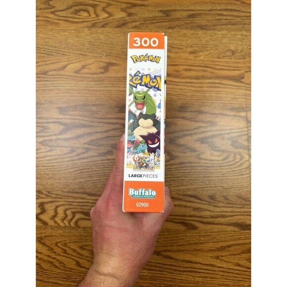 Buffalo Pokemon Puzzle 300 2021 Games Freak Large Pieces‎ Complete - Picture 3 of 9